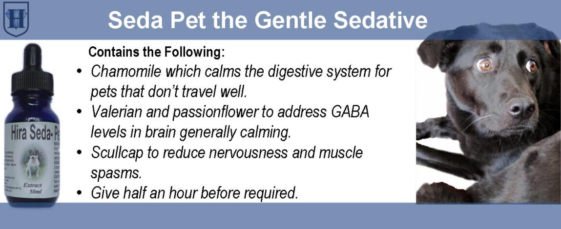 Pet Product -Seda Pet Herbal Formulated Sedative Liquid