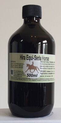 an amber bottle contains 500ml of formulated herbal extract