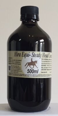 500ml amber bottle contains formulated herbal extract