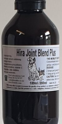 An amber bottle contains 200ml herbal formulated extract